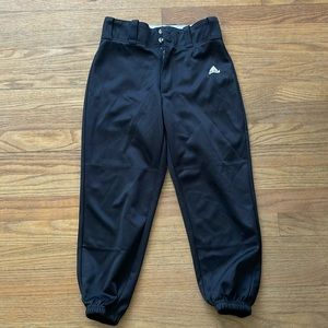 Brand new black adidas baseball pants. Size M